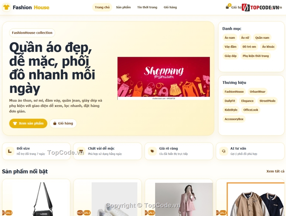 bán quần áo,quần áo,phụ kiện,AI